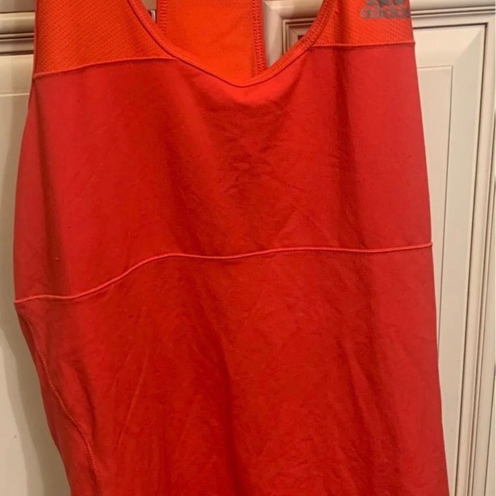 Adidas Open Back Workout Tank || Size: L - Picture 2 of 7